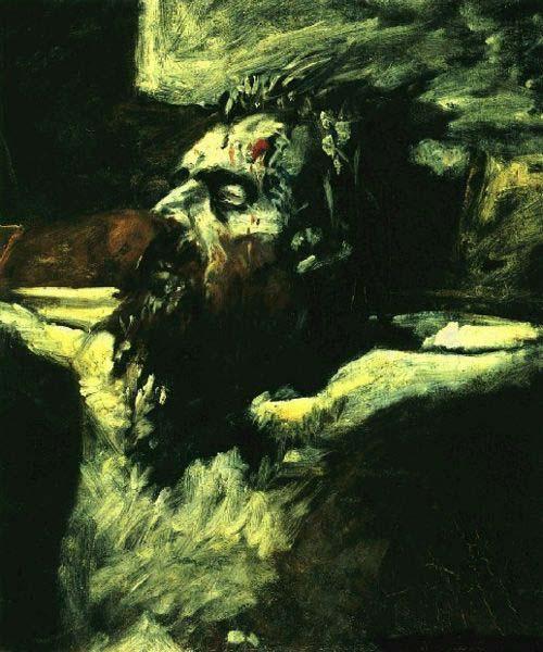 Nikolai Ge Head of Jesus. Preparation for The Crucifixion.